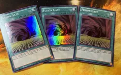 3x (M/NM) - Fusion Gate - FUEN-EN050 - Super Rare - Unlimited YuGiOh Set! - Image 2