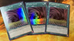 3x (M/NM) - Fusion Gate - FUEN-EN050 - Super Rare - Unlimited YuGiOh Set! - Image 3