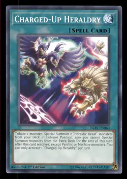 Yugioh Charged-Up Heraldry #IGAS-EN060 Ignition Assault LP - Image 1