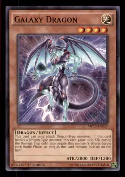 Yugioh Galaxy Dragon #MP15-EN057 2015 Mega-Tins Mega Pack LP - Image 1