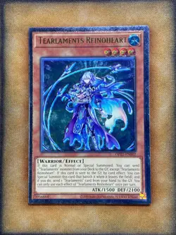 Yugioh Tearlaments Reinoheart OP21-EN002 Ultimate Rare NM - Image 1