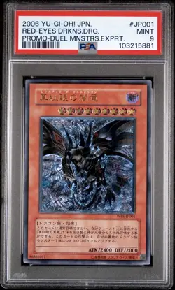 Red-Eyes Darkness Dragon - Promo - W6S-JP001 - Ultimate Rare - PSA 9 - Image 1
