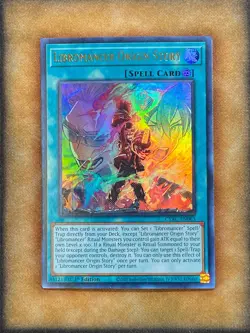 Yugioh Libromancer Origin Story CYAC-EN063 Ultra Rare 1st Ed NM - Image 1
