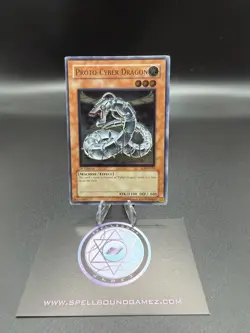 Yu-Gi-Oh! TCG Proto-Cyber Dragon SOI-EN010 1st Edition Ultimate Rare MP+ - Image 1