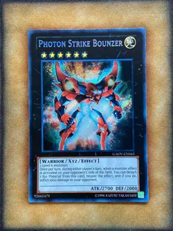 Yugioh Photon Strike Bounzer GAOV-EN043 Secret Rare NM - Image 1