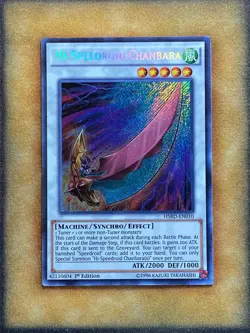 Yugioh Hi-Speedroid Chanbara HSRD-EN010 Secret Rare 1st Ed LP - Image 1