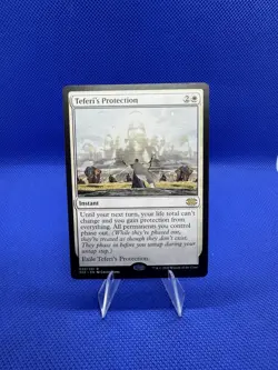 Magic the Gathering Teferi's Protection Double Masters 2022 Regular Card - Image 1