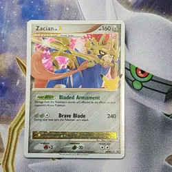 Zacian LV. X SWSH135 SWSH: Sword & Shield Promo Cards Holo - Image 1