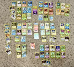 Lot Of 88 1999-2001 Pokemon Cards. Base Set To Neo Rare Uncommon & Common - Image 1