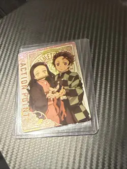 Nezuko Tanjiro Demon Slayer UEX05BT/KMY-3-AP01 FOIL Action Point UNIONARENA Card - Image 4