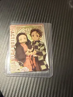 Nezuko Tanjiro Demon Slayer UEX05BT/KMY-3-AP01 FOIL Action Point UNIONARENA Card - Image 5