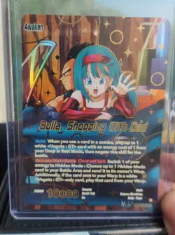 Bulla, Shopping With Dad SLR Dragon Ball Super Card Game Fearsome Rivals - Image 1