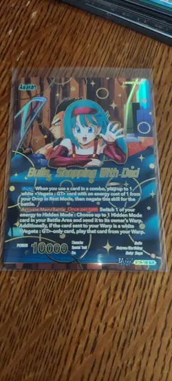 Bulla, Shopping With Dad SLR Dragon Ball Super Card Game Fearsome Rivals - Image 3