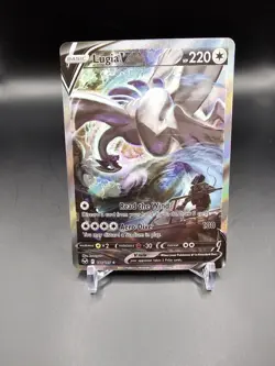 Mint/NM - Lugia V - 186/195 - Alternate Art - Silver Tempest - Pokemon Card - Image 1