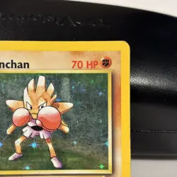 Hitmonchan Unlimited Holo Rare Base Set 7/102 Pokemon TCG Card LP/MP - Image 4