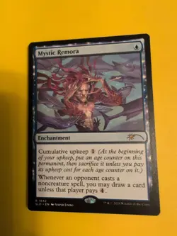 Mystic Remora. Secret Lair drop SLD enchantment MTG Card. - Image 3