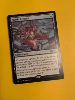Mystic Remora. Secret Lair drop SLD enchantment MTG Card. - Image 4