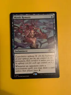 Mystic Remora. Secret Lair drop SLD enchantment MTG Card. - Image 5