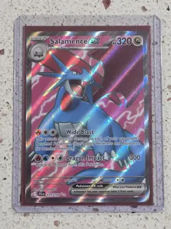 Salamence ex 177/159 (JTG) Journey Together NM Full Art Pokemon Card S&V - Image 1