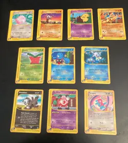 Lot of *10* 2002 Pokemon/Aquapolis Cards! ≈ #69-103 **NM BEAUTIES** - Image 1