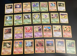 BIG Lot of *67* Pokemon Gym Challenge Common/Uncommon Cards (NM/NM-) - Image 1