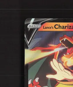 Lance's Charizard V SWSH133 Sword & Shield Black Star Promo Holo Pokemon Card NM - Image 3