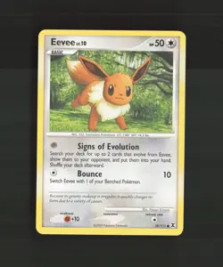 Eevee 59/111 Rising Rivals Common Pokemon Card NM - Image 1