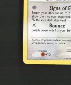 Eevee 59/111 Rising Rivals Common Pokemon Card NM - Image 5