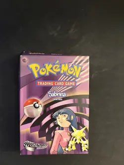 Pokemon TCG Sabrina Theme Deck All Cards Other Than Missing Holo - Image 1