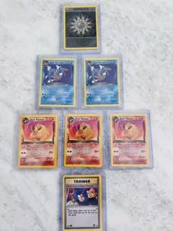 Team Rocket 🚀 1st Edition WOTC Pokemon Lot 23 Cards - Image 1