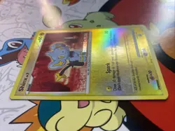 Shinx 98/130 Reverse Holo Diamond & Pearl Stamped Ken Sugimori Pokemon Card TCG - Image 2