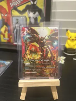 Gundam Card Game Dual Impact Unit Card Gundam Virsago GD02-037 LR+ - Image 1