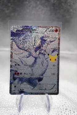 Pokemon TCG Reshiram Full Art 25th Anniversary Celebrations Card 113/114 - Image 1