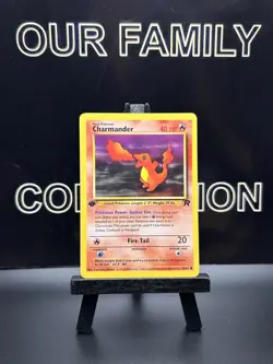 1st Edition Charmander 50/82 - Team Rocket - Pokemon Card - Near Mint (NM) - Image 1