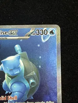 Pokemon TCG Blastoise EX Scarlet & Violet 151 NM Holo Card - Image 3