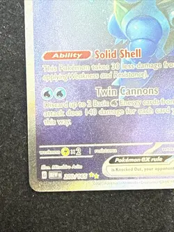 Pokemon TCG Blastoise EX Scarlet & Violet 151 NM Holo Card - Image 5