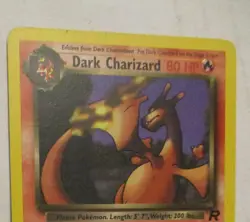Pokemon TCG Dark Charizard Non-Holo Card 21/82 Team Rocket 2000 Played Vintage B - Image 4