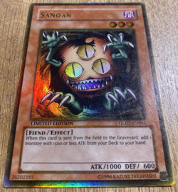 Sangan | GLD2-EN001 | Gold Rare | Limited Edition | YuGiOh Card | Mint Condition - Image 3