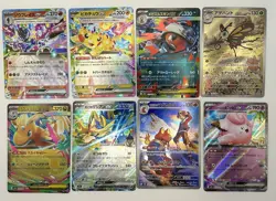 Pokemon Mega Dream Lot Of 8 Japanese card Pikachu Dragonite - Image 1