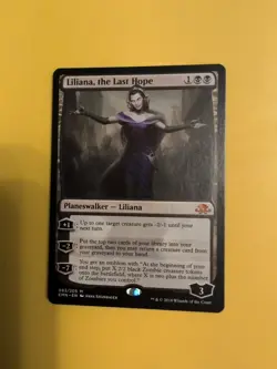 Liliana, the last hope. Eldritch Moon Mythic. MTG card - Image 1