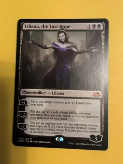 Liliana, the last hope. Eldritch Moon Mythic. MTG card - Image 2