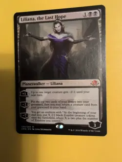 Liliana, the last hope. Eldritch Moon Mythic. MTG card - Image 5