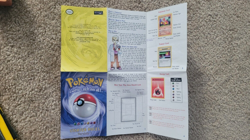 NEW 1999 Pokemon Trading Card Game Play Mat PlayMat Wizards VINTAGE - Image 2