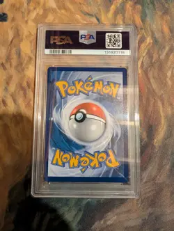 2023 Pokemon SVP Pikachu Grey Felt Hat Van Gogh Promo Card #085 PSA 10 - Image 2