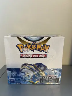 Pokemon Trading Card Game Sword & Shield Silver Tempest Booster Box Sealed 2022 - Image 1