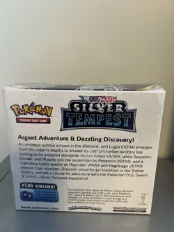Pokemon Trading Card Game Sword & Shield Silver Tempest Booster Box Sealed 2022 - Image 3