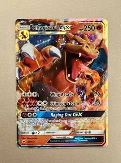 Charizard GX 20/147 Sm-Burning Shadows Holo 2017 Pokemon Card - MINT - Image 1