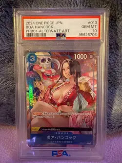 Boa Hancock 2024 PRB01 Alternate Art One Piece Card Game Cards PSA 10 GEM - Image 1