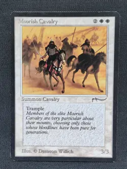MTG Moorish Cavalry Dark - Arabian Nights #7 Magic The Gathering NM Near Mint - Image 1
