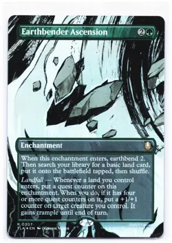 Earthbender Ascension (Borderless) R Avatar: The Last Airbender 307 NM - Image 1